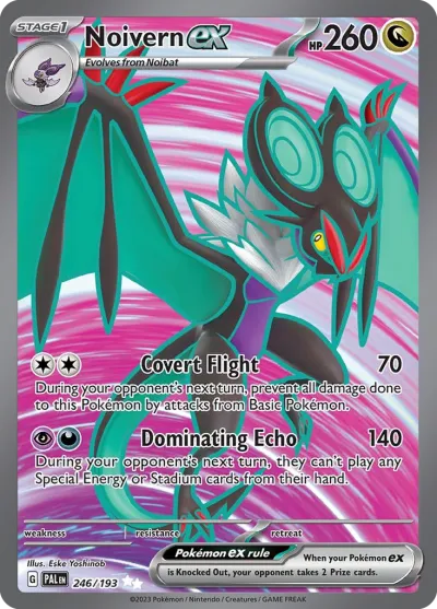 246 Noivern ex Paldea Evolved 2023 246 Noivern ex Paldea Evolved 2023