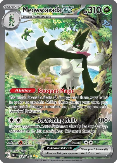 256 Meowscarada ex Paldea Evolved 2023 256 Meowscarada ex Paldea Evolved 2023