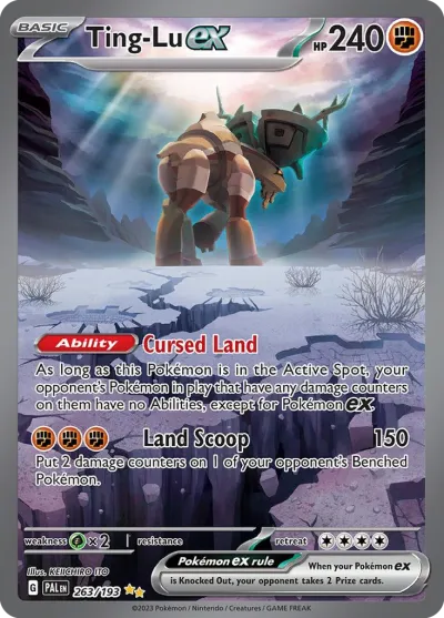 263 Ting-Lu ex Paldea Evolved 2023 263 Ting-Lu ex Paldea Evolved 2023