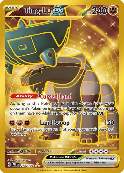 275 Ting-Lu ex Paldea Evolved 2023 275 Ting-Lu ex Paldea Evolved 2023