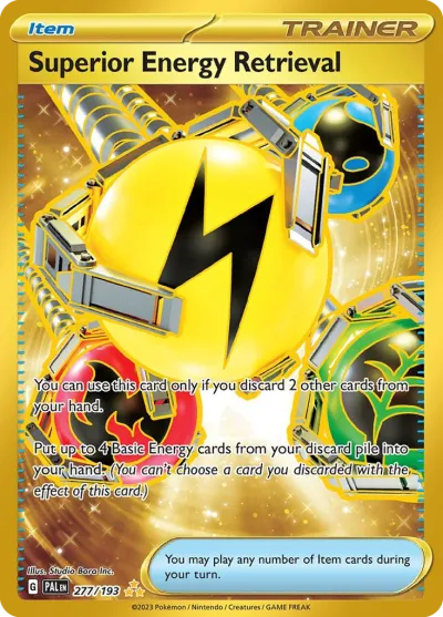 277 Superior Energy Retrieval Paldea Evolved 2023 277 Superior Energy Retrieval Paldea Evolved 2023
