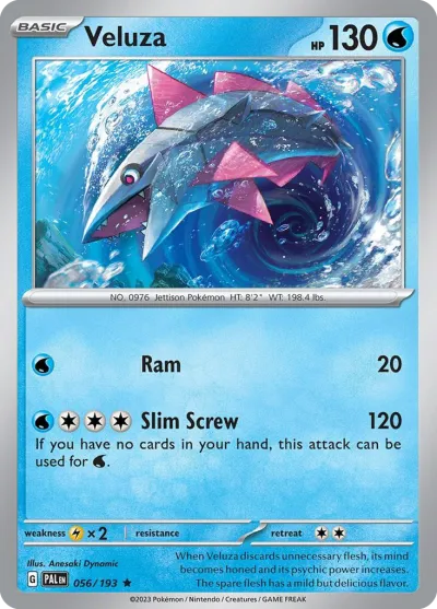 56 Veluza Paldea Evolved 2023 56 Veluza Paldea Evolved 2023