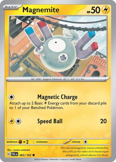 65 Magnemite Paldea Evolved 2023 65 Magnemite Paldea Evolved 2023