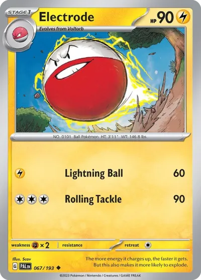 67 Electrode Paldea Evolved 2023 67 Electrode Paldea Evolved 2023