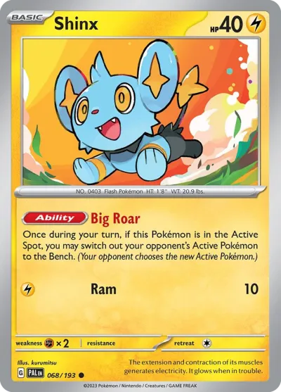 68 Shinx Paldea Evolved 2023 68 Shinx Paldea Evolved 2023