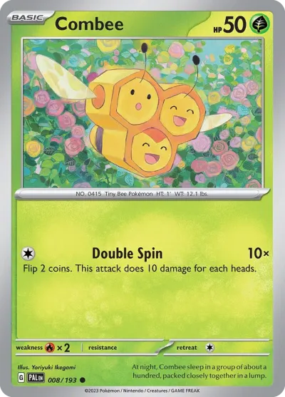 8 Combee Paldea Evolved 2023