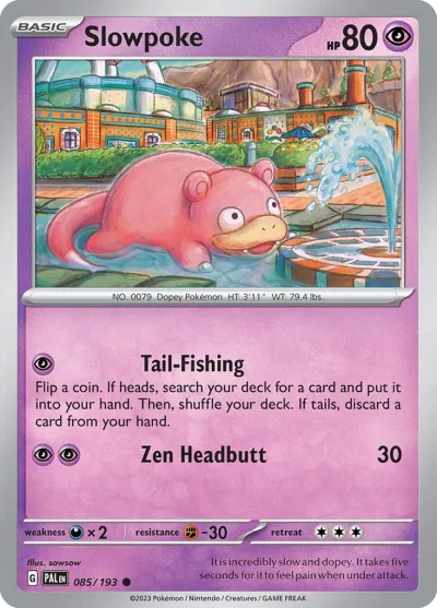 85 Slowpoke Paldea Evolved 2023 85 Slowpoke Paldea Evolved 2023