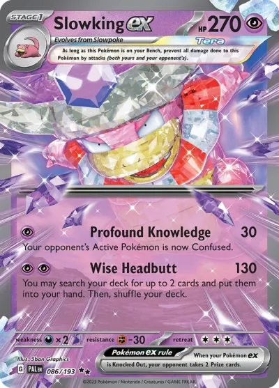 86 Slowking ex Paldea Evolved 2023 86 Slowking ex Paldea Evolved 2023