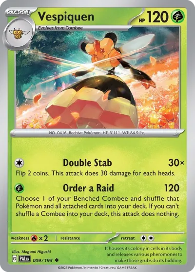 9 Vespiquen Paldea Evolved 2023