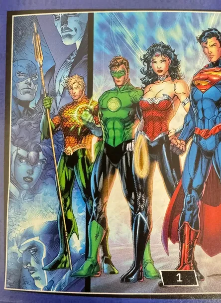 №001 Наліпка №001 DC Universe Infinite: наліпки АТБ 2026