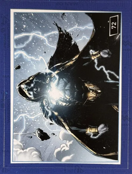 №072 Чорний Адам DC Universe Infinite: наліпки АТБ 2026 №072 Чорний Адам DC Universe Infinite: наліпки АТБ 2026