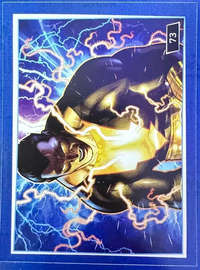 №073 Чорний Адам DC Universe Infinite: наліпки АТБ 2026 №073 Чорний Адам DC Universe Infinite: наліпки АТБ 2026