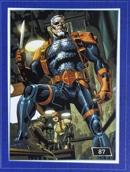 №087 Дезстроук DC Universe Infinite: наліпки АТБ 2026 №087 Дезстроук DC Universe Infinite: наліпки АТБ 2026