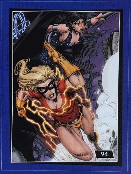 №094 Джессі Квік DC Universe Infinite: наліпки АТБ 2026 №094 Джессі Квік DC Universe Infinite: наліпки АТБ 2026