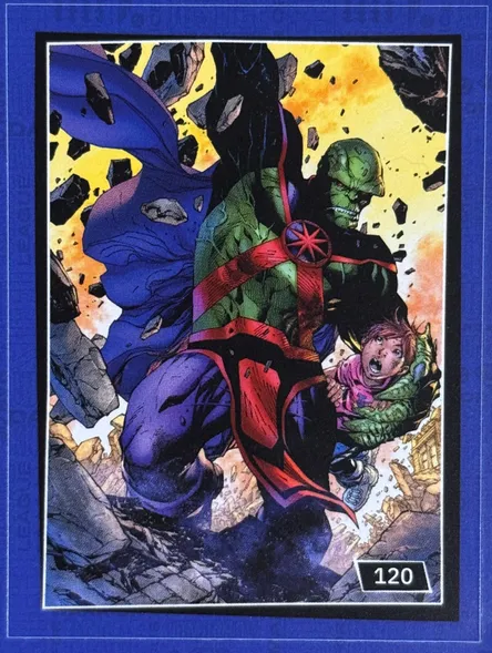 №120 Марсіанський Мисливець DC Universe Infinite: наліпки АТБ 2026 №120 Марсіанський Мисливець DC Universe Infinite: наліпки АТБ 2026