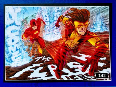 №142 Кід Флеш — Барт Аллен DC Universe Infinite: наліпки АТБ 2026 №142 Кід Флеш — Барт Аллен DC Universe Infinite: наліпки АТБ 2026