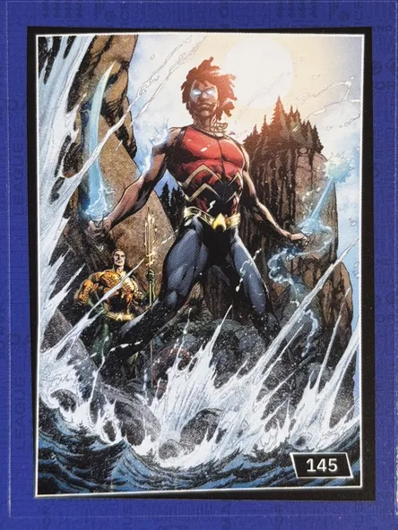 №145 Аквалед — Джексон Гайд DC Universe Infinite: наліпки АТБ 2026 №145 Аквалед — Джексон Гайд DC Universe Infinite: наліпки АТБ 2026
