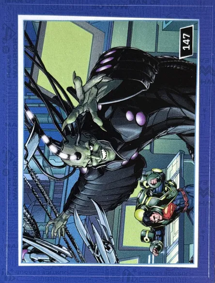 №147 Брейніак DC Universe Infinite: наліпки АТБ 2026 №147 Брейніак DC Universe Infinite: наліпки АТБ 2026