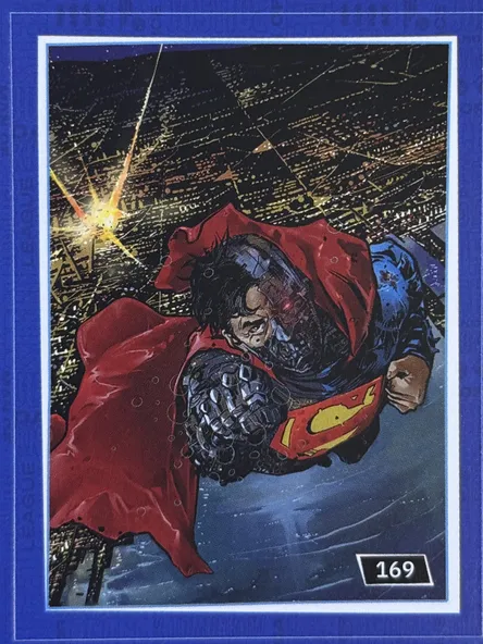 №169 Кіборг Супермен DC Universe Infinite: наліпки АТБ 2026 №169 Кіборг Супермен DC Universe Infinite: наліпки АТБ 2026
