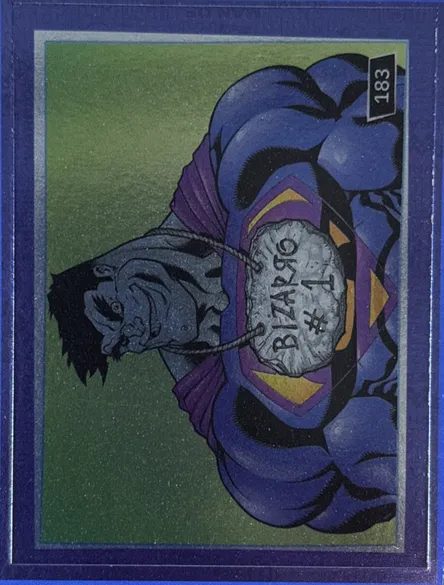 №183 Бізарро Супермен DC Universe Infinite: наліпки АТБ 2026 №183 Бізарро Супермен DC Universe Infinite: наліпки АТБ 2026