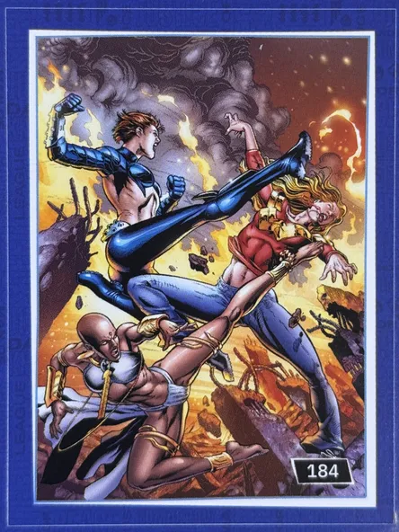 №184 Шиммер та Джинкс DC Universe Infinite: наліпки АТБ 2026 №184 Шиммер та Джинкс DC Universe Infinite: наліпки АТБ 2026