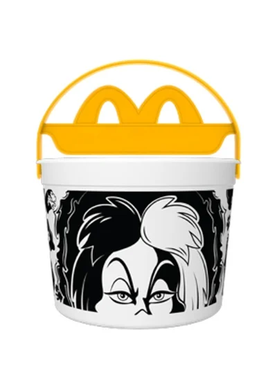Cruella Happy Meal Disney Villains Boo Buckets 2026 Cruella Happy Meal Disney Villains Boo Buckets 2026