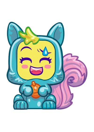 9 Squirly — синій Moji Pops Party 2020