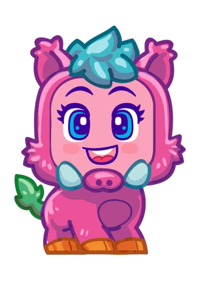 6 Tuskies — рожевий Moji Pops Party 2020 6 Tuskies — рожевий Moji Pops Party 2020