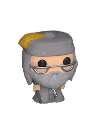 Albus Dumbledore Funko Bitty Pop! Harry Potter 4er-Pack Serie 1–4 2023