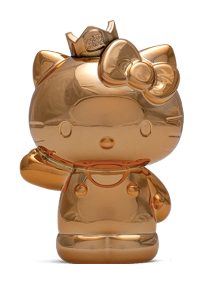 Goldene Hello Kitty