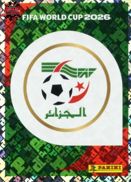 ALG1 Emblem Panini World Cup 2026 2026 ALG1 Emblem Panini World Cup 2026 2026