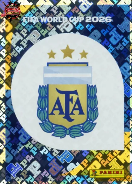 ARG1 Emblem Panini World Cup 2026 2026 ARG1 Emblem Panini World Cup 2026 2026