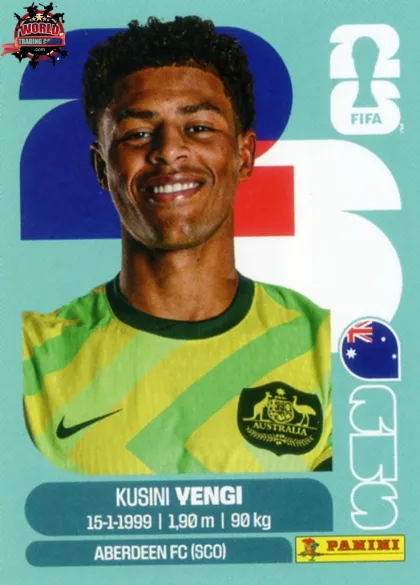 AUS18 Kusini Vengi Panini World Cup 2026 2026 AUS18 Kusini Vengi Panini World Cup 2026 2026