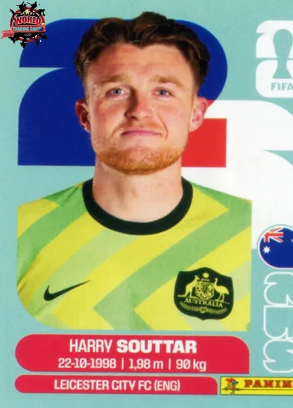AUS4 Harry Souttar Panini World Cup 2026 2026 AUS4 Harry Souttar Panini World Cup 2026 2026