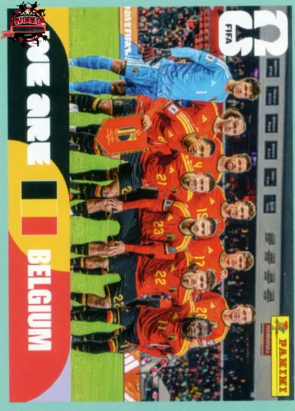 BEL13 Team Photo Panini World Cup 2026 2026 BEL13 Team Photo Panini World Cup 2026 2026