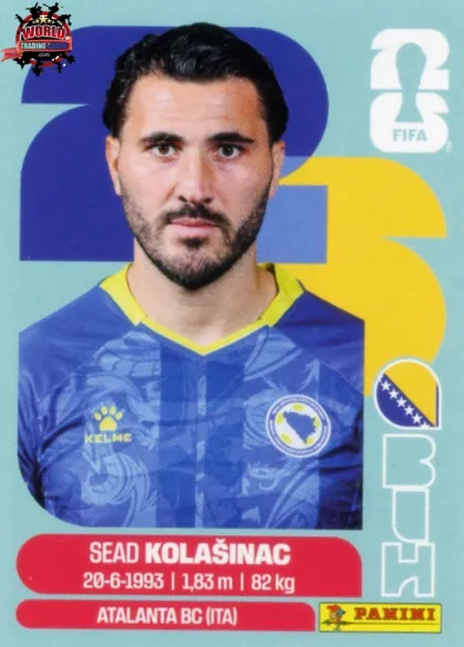 BIH4 Sead Kolasinac Panini World Cup 2026 2026 BIH4 Sead Kolasinac Panini World Cup 2026 2026