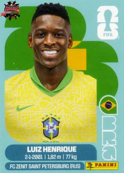 BRA12 Luiz Henrique Panini World Cup 2026 2026 BRA12 Luiz Henrique Panini World Cup 2026 2026