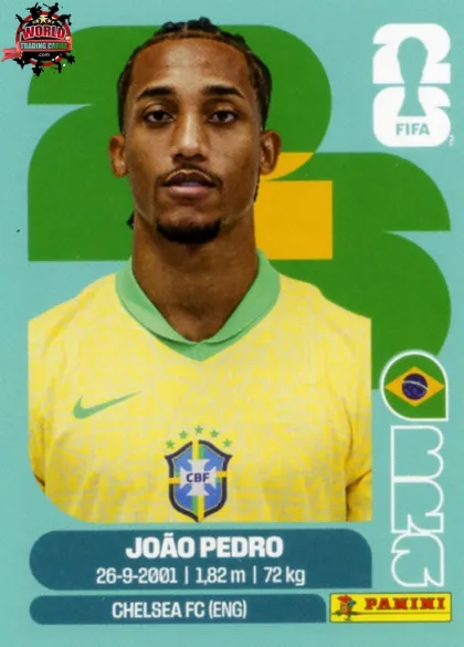 BRA16 João Pedro Panini World Cup 2026 2026 BRA16 João Pedro Panini World Cup 2026 2026