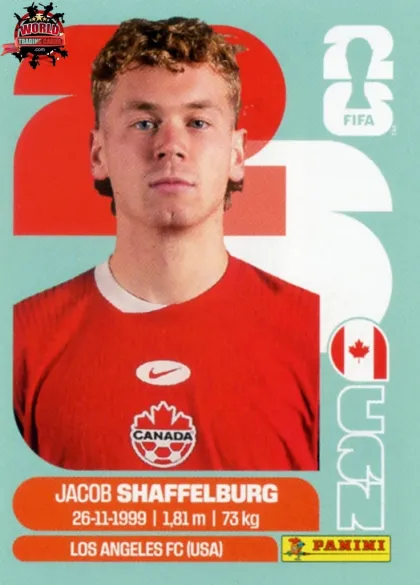 CAN14 Jacob Shaffelburg Panini World Cup 2026 2026 CAN14 Jacob Shaffelburg Panini World Cup 2026 2026