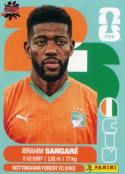 CIV12 Ibrahim Sangare Panini World Cup 2026 2026 CIV12 Ibrahim Sangare Panini World Cup 2026 2026
