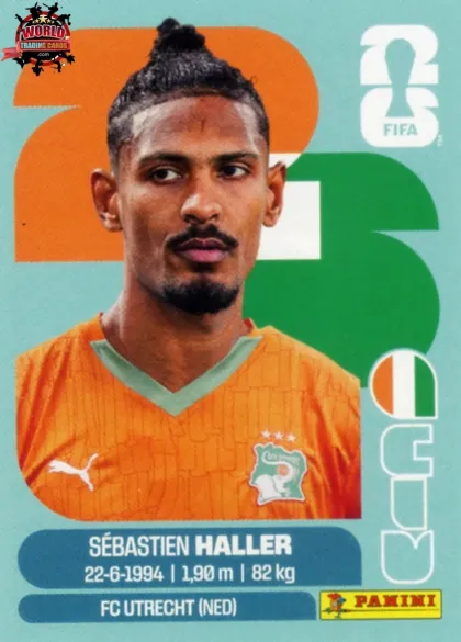 CIV16 Sébastien Haller Panini World Cup 2026 2026 CIV16 Sébastien Haller Panini World Cup 2026 2026