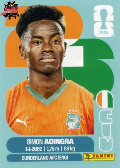CIV17 Simon Adingra Panini World Cup 2026 2026 CIV17 Simon Adingra Panini World Cup 2026 2026
