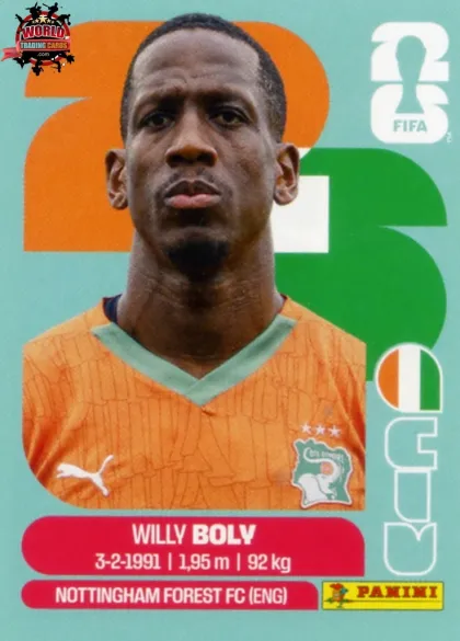 CIV7 Willy Boly Panini World Cup 2026 2026 CIV7 Willy Boly Panini World Cup 2026 2026