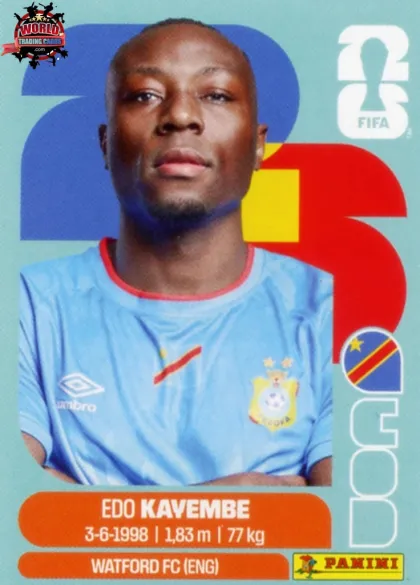 COD10 Edo Kayembe Panini World Cup 2026 2026 COD10 Edo Kayembe Panini World Cup 2026 2026
