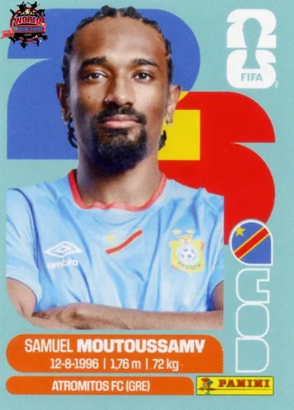COD11 Samuel Moutoussamy Panini World Cup 2026 2026 COD11 Samuel Moutoussamy Panini World Cup 2026 2026