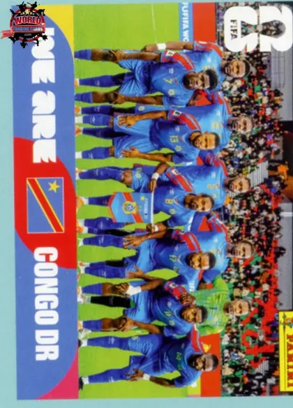 COD13 Team Photo Panini World Cup 2026 2026 COD13 Team Photo Panini World Cup 2026 2026