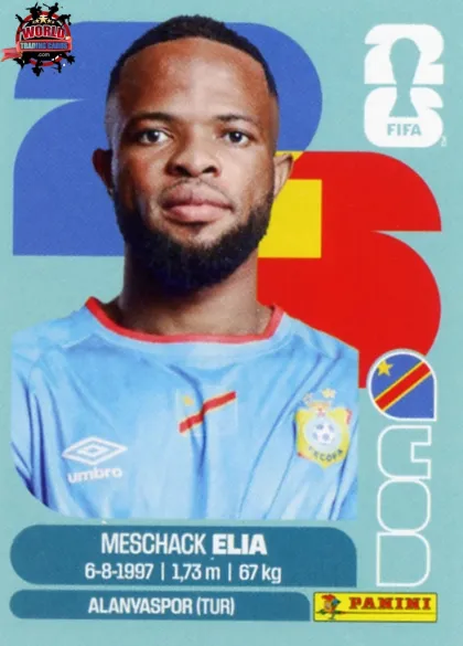 COD15 Meschak Elia Panini World Cup 2026 2026 COD15 Meschak Elia Panini World Cup 2026 2026