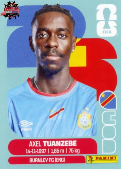 COD4 Axel Tuanzebe Panini World Cup 2026 2026 COD4 Axel Tuanzebe Panini World Cup 2026 2026