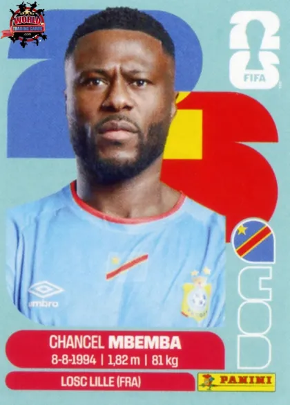 COD6 Chancel Mbemba Panini World Cup 2026 2026 COD6 Chancel Mbemba Panini World Cup 2026 2026
