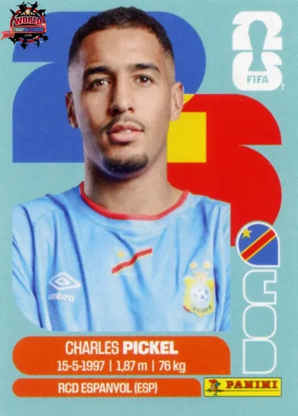 COD8 Charles Pickel Panini World Cup 2026 2026 COD8 Charles Pickel Panini World Cup 2026 2026